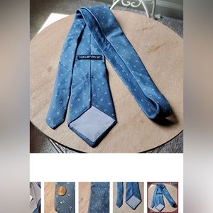- ⭐ - Halston Italian 💯 Silk Tie vintage